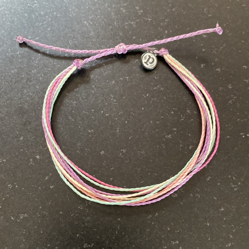 *Bundle* Pura Vida 2 bracelets and 2 anklets, adjustable size, multicolored - Picture 4 of 6